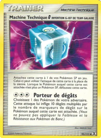 Machine Technique G Invention G-107 de Team Galaxie · 95