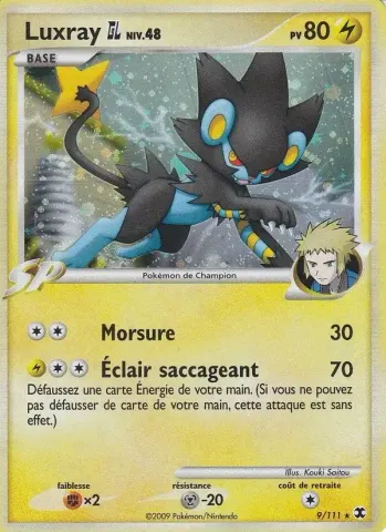 Luxray GL Niv. 48 · 9