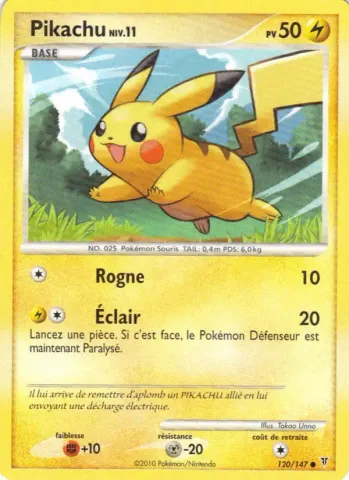 Pikachu · 120