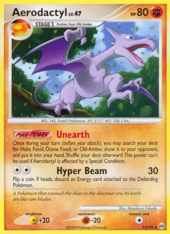 Aerodactyl · 13