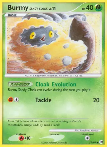 Burmy Sandy Cloak · 57