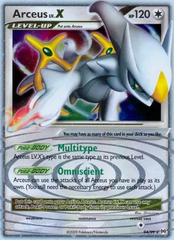 Arceus LV.X · 94