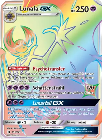 Lunala GX · 153