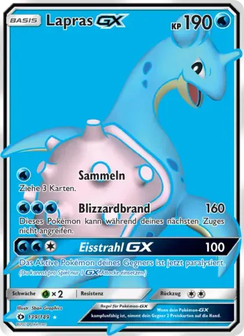 Lapras GX · 139