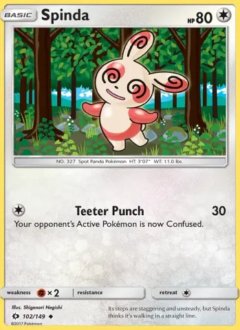 Spinda · 102