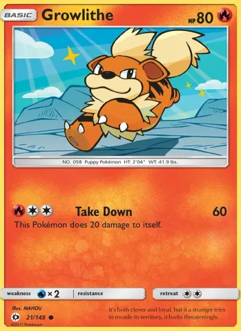 Growlithe · 21