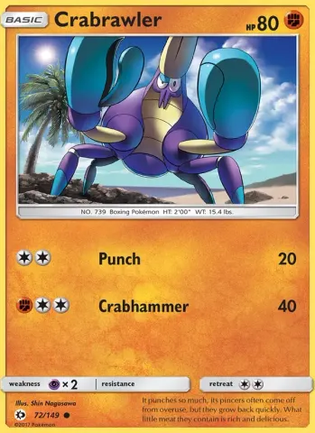 Crabrawler · 72