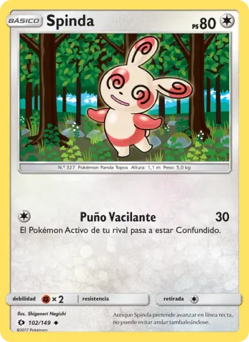 Spinda · 102