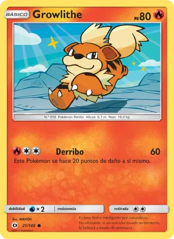 Growlithe · 21