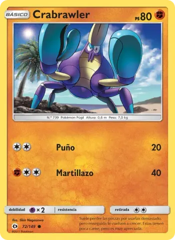 Crabrawler · 72