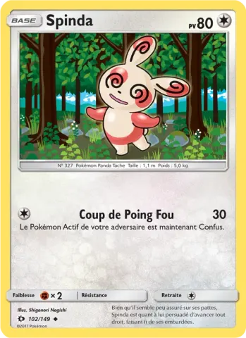 Spinda · 102