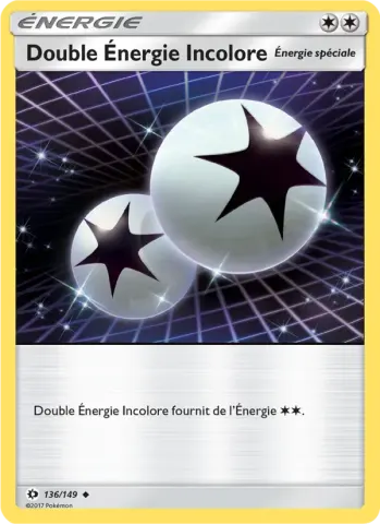 Double Énergie Incolore · 136