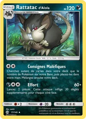 Rattatac d’Alola · 77