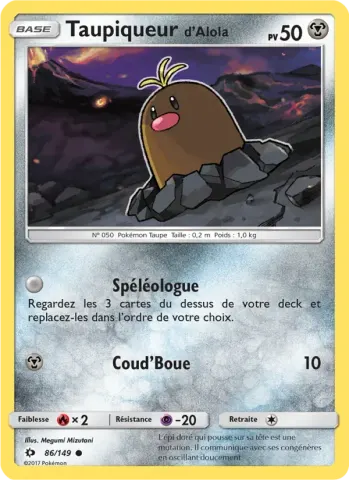 Taupiqueur d’Alola · 86