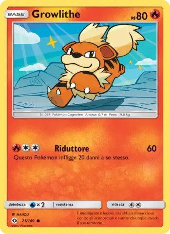 Growlithe · 21