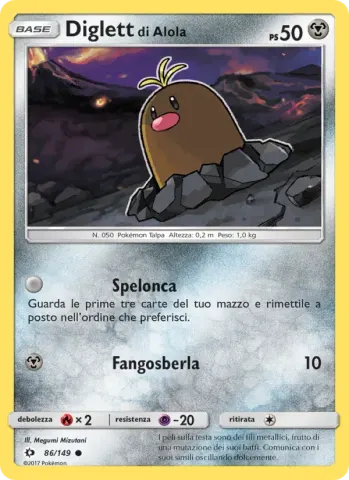 Diglett di Alola · 86