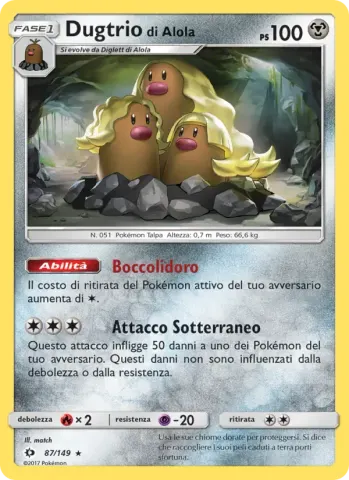 Dugtrio di Alola · 87