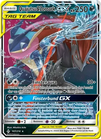 Quajutsu & Zoroark GX · 107