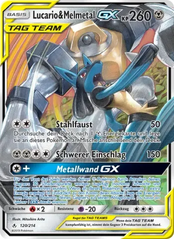 Lucario & Melmetal GX · 120