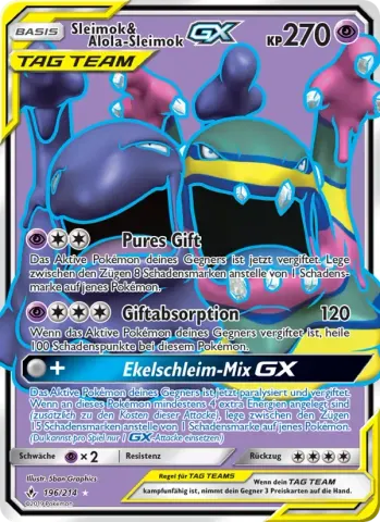 Sleimok & Alola-Sleimok GX · 196