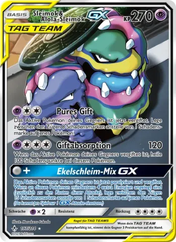 Sleimok & Alola-Sleimok GX · 197