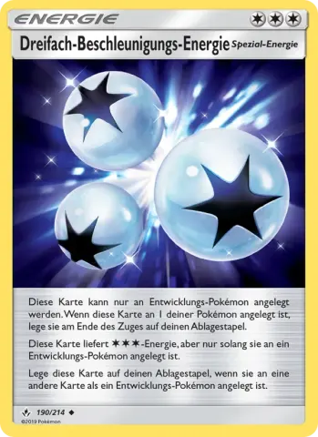 Dreifach-Beschleunigungs-Energie · 190