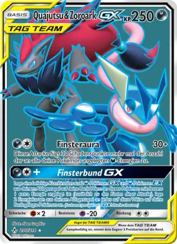 Quajutsu & Zoroark GX · 200