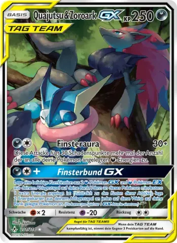 Quajutsu & Zoroark GX · 201