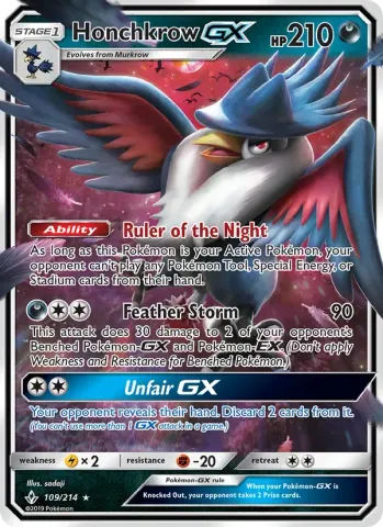 Honchkrow GX · 109