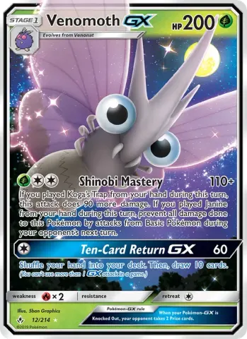 Venomoth GX · 12