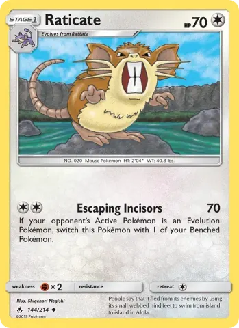 Raticate · 144