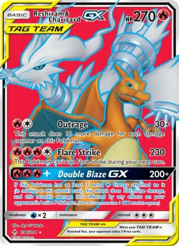 Reshiram & Charizard GX · 194