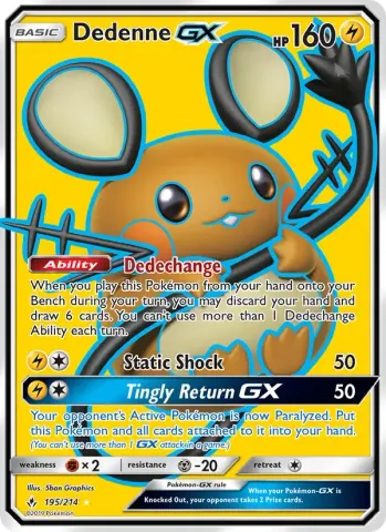 Dedenne GX · 195