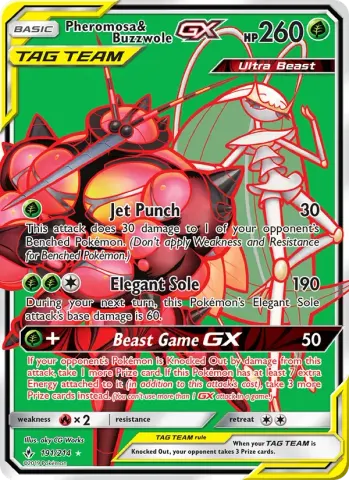 Pheromosa & Buzzwole GX · 191