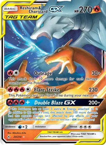 Reshiram & Charizard GX · 20