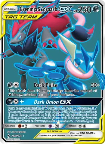 Greninja & Zoroark GX · 200