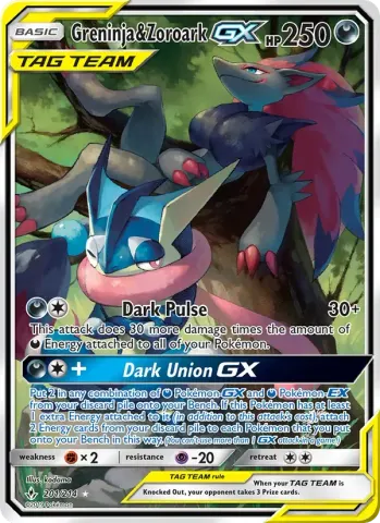 Greninja & Zoroark GX · 201