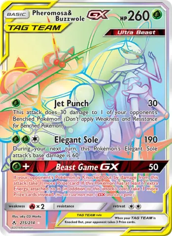 Pheromosa & Buzzwole GX · 215