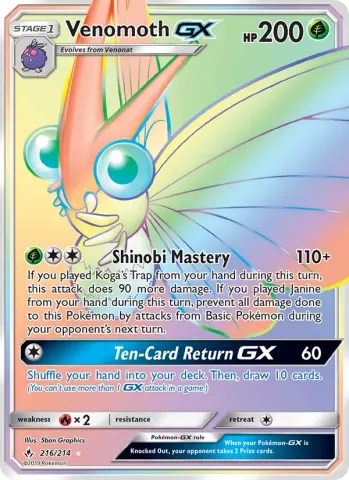 Venomoth GX · 216