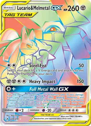 Lucario & Melmetal GX · 224