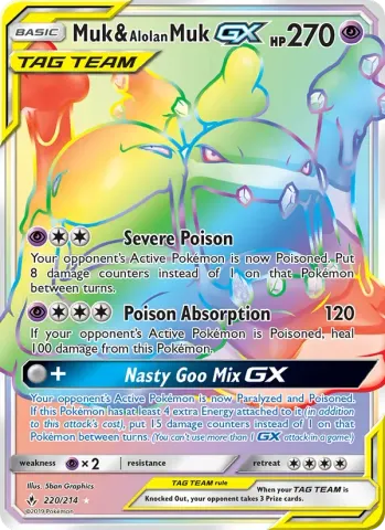 Muk & Alolan Muk GX · 220