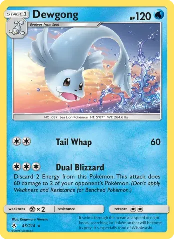 Dewgong · 45