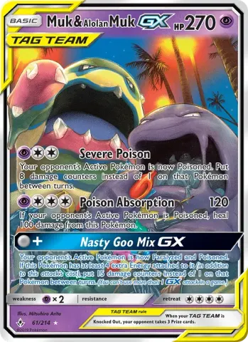 Muk & Alolan Muk GX · 61