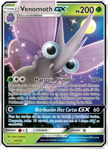 Venomoth GX · 12