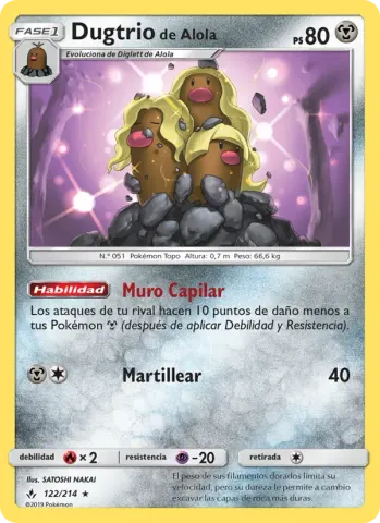 Dugtrio de Alola · 122