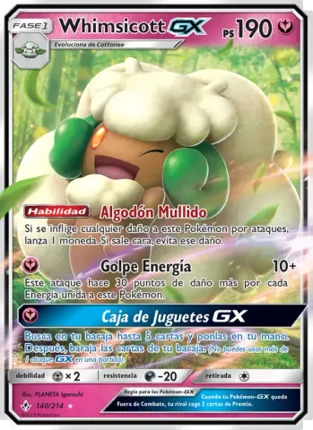 Whimsicott GX · 140