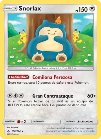 Snorlax · 158