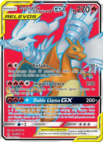 Reshiram y Charizard GX · 194