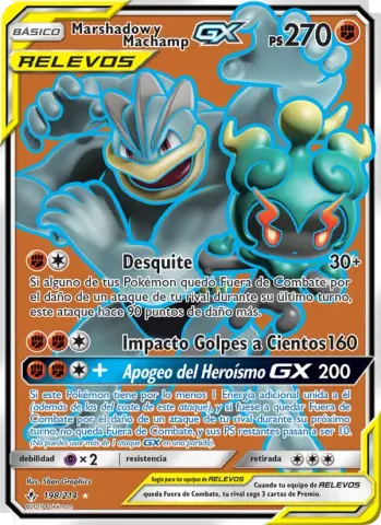 Marshadow y Machamp GX · 198