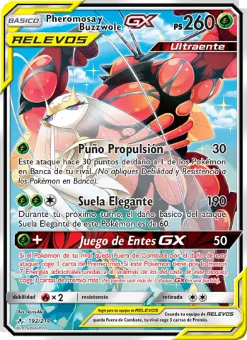 Pheromosa y Buzzwole GX · 192